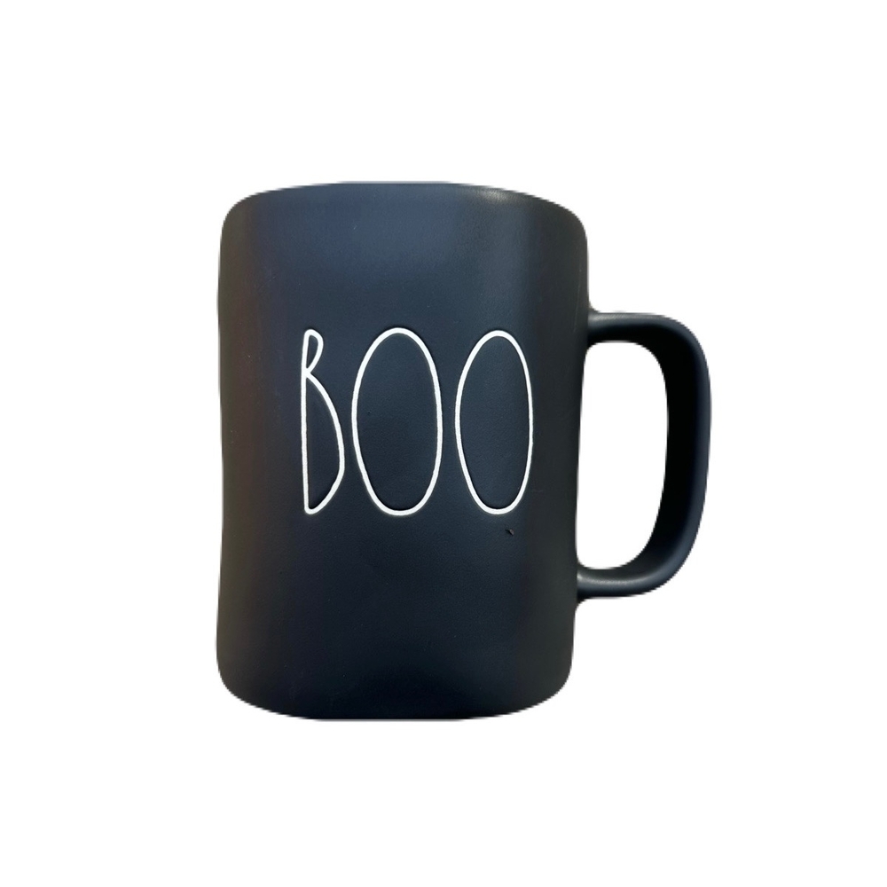 Rae Dunn Artisan Collection Ceramic Farmhouse Boo Halloween Mug